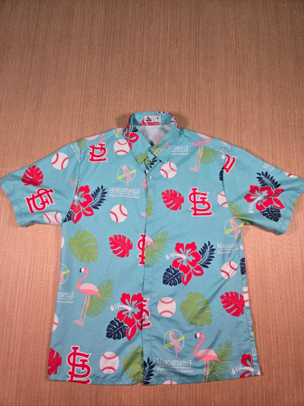 St. Louis Cardinals Hawaiian Shirt Margaritaville Night Busch Stadium Men’s S